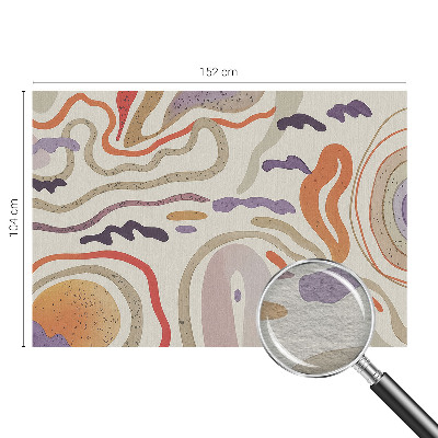 Fototapeta s tiskom s apstraktnim uzorcima