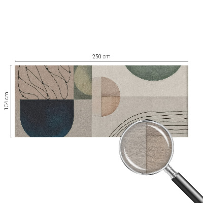 Vlies fototapeta s motivom geometrijskih oblika