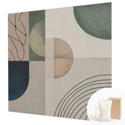 Vlies fototapeta s motivom geometrijskih oblika