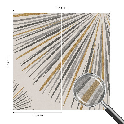 Foto tapeta za zid s motivom geometrijskih ventilatora