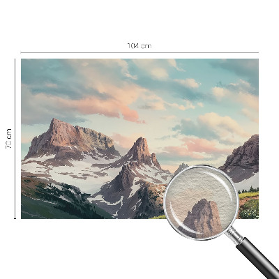Flis fototapeta s motívom planinske panorame