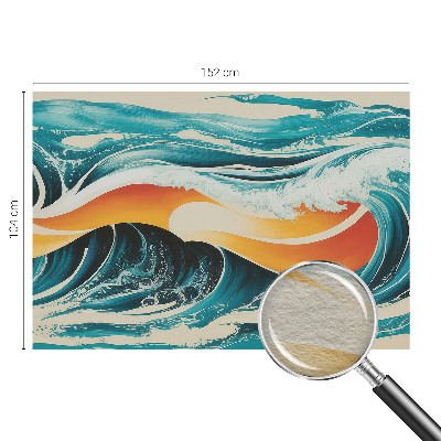 Fototapeta po mjeri s motivom apstraktnih valova