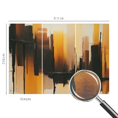 Foto tapeta po mjeri s uzorkom okomitih pruga