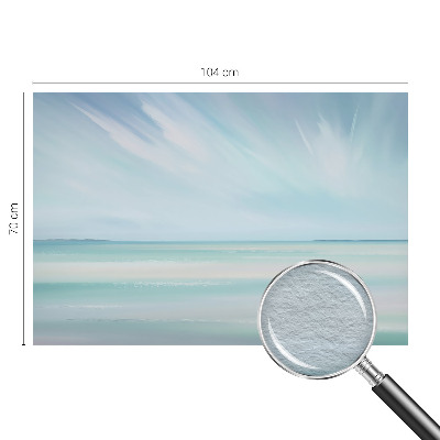 Fototapeta za dnevni boravak s motivom mirnog mora