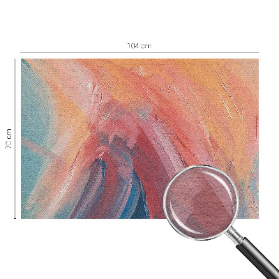 Flis fototapeta s motivom šarenih eksplozija