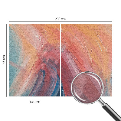 Flis fototapeta s motivom šarenih eksplozija