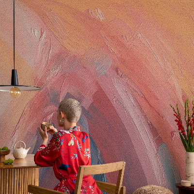 Flis fototapeta s motivom šarenih eksplozija