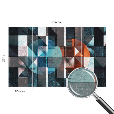 Fototapeta po mjeri s apstraktnim oblicima