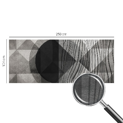 Moderna fototapeta s apstraktnim oblicima
