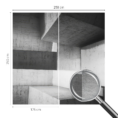 Foto tapeta za spavaću sobu s motivom geometrijskih skulptura