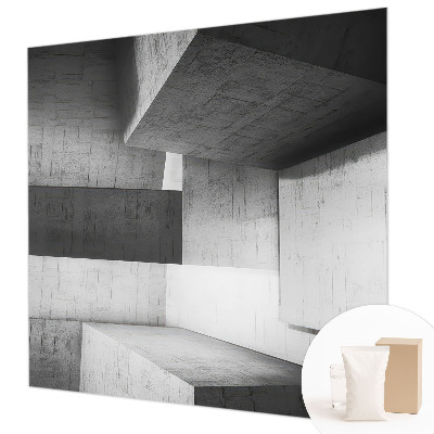Foto tapeta za spavaću sobu s motivom geometrijskih skulptura