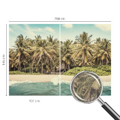 Vlies fototapeta s motivom tropske plaže