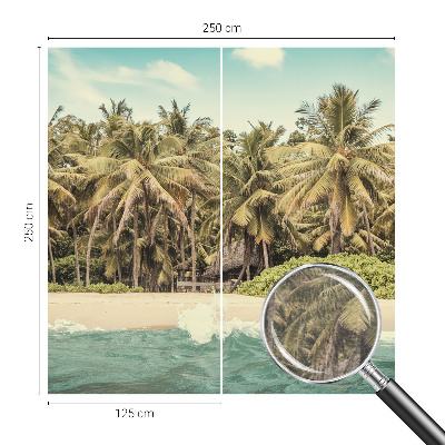 Vlies fototapeta s motivom tropske plaže