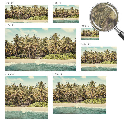 Vlies fototapeta s motivom tropske plaže