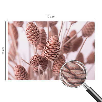 Zidna dekoracija fototapeta u prirodnim tonovima za elegantan izgled