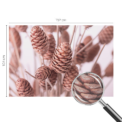 Zidna dekoracija fototapeta u prirodnim tonovima za elegantan izgled