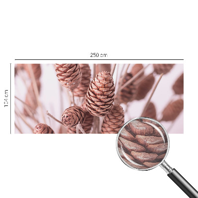 Zidna dekoracija fototapeta u prirodnim tonovima za elegantan izgled
