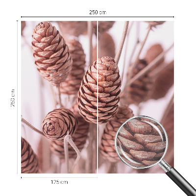 Zidna dekoracija fototapeta u prirodnim tonovima za elegantan izgled