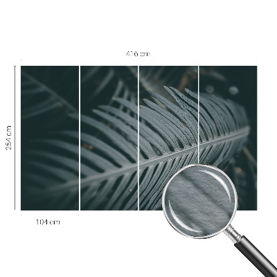 Flis fototapeta Zeleni list