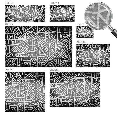Fototapeta po mjeri s motivom geometrijskog labirinta