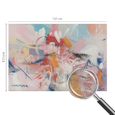 Zidna fototapeta od flisa s motivom harmonične apstrakcije