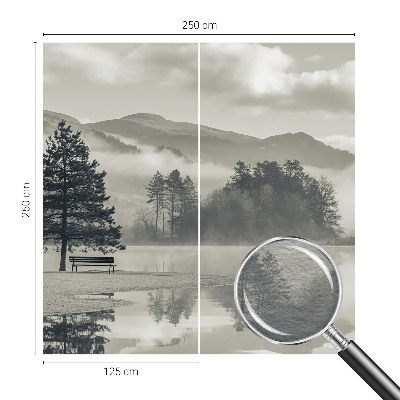 Moderna fototapeta s romantičnim krajolikom
