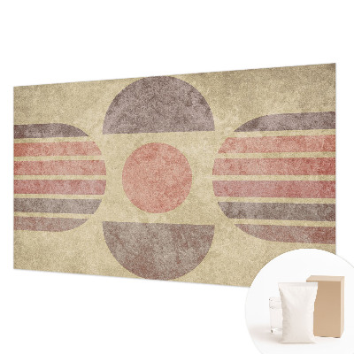 Zidna dekoracija fototapeta s motivom geometrijskih oblika