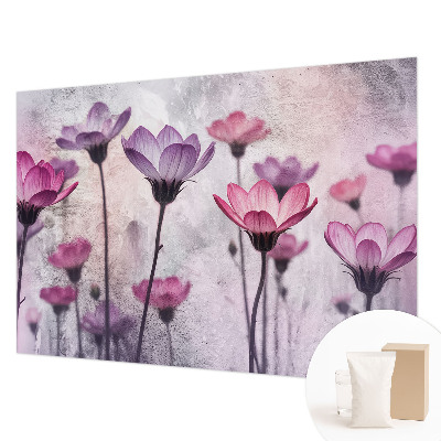 Visokokvalitetna fototapeta s motivom pastelnog cvijeća