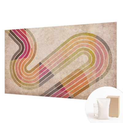Zidna dekoracija fototapeta s motivom geometrijskih linija