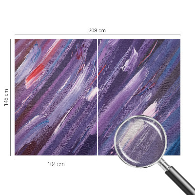 Flis fototapeta s motivom šarenih poteza