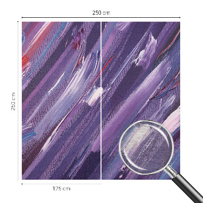 Flis fototapeta s motivom šarenih poteza