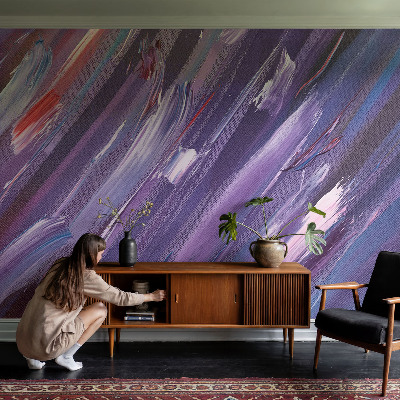 Flis fototapeta s motivom šarenih poteza