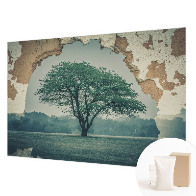 Vlies fototapeta s motivom usamljenog drveta