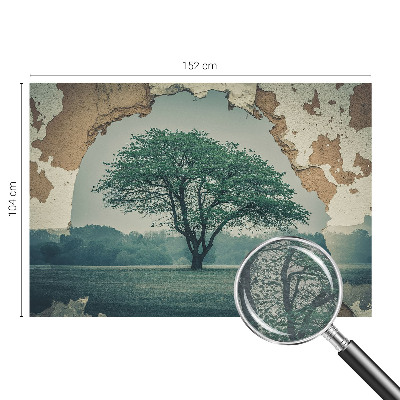 Vlies fototapeta s motivom usamljenog drveta