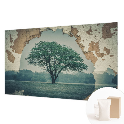 Vlies fototapeta s motivom usamljenog drveta