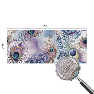 Flis fototapeta Paunovo perje