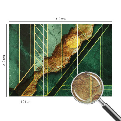 Fototapeta za zid s motivom geometrijske napetosti