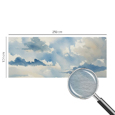 Fototapeta za spavaću sobu s motivom nebeskih oblaka