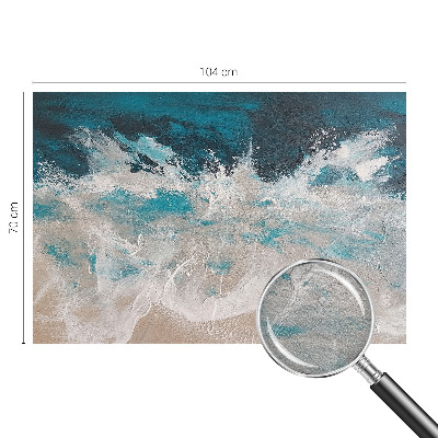Zidna foto tapeta s motivom oceanskih valova