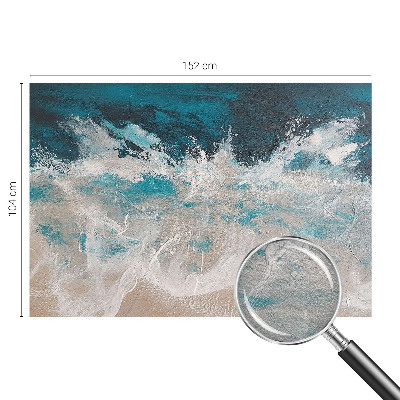 Zidna foto tapeta s motivom oceanskih valova