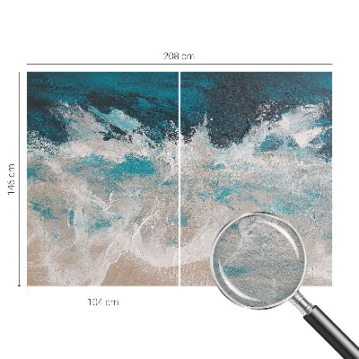 Zidna foto tapeta s motivom oceanskih valova