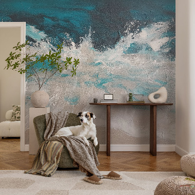 Zidna foto tapeta s motivom oceanskih valova