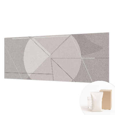 Fototapeta za spavaću sobu s motivom apstraktne geometrije