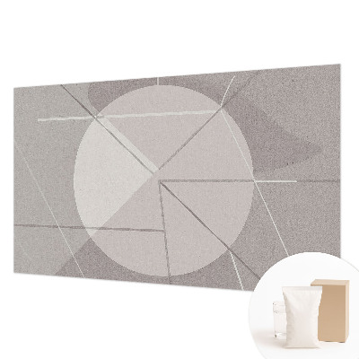 Fototapeta za spavaću sobu s motivom apstraktne geometrije
