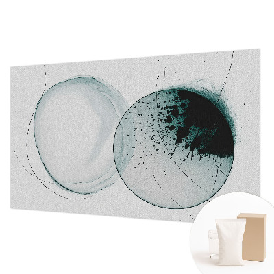 Premium fototapeta Zeleni krugovi