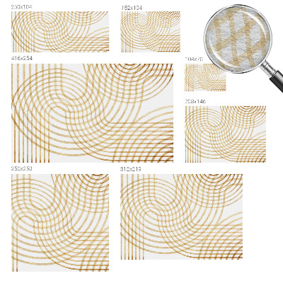 Fototapeta s tiskom s motivom geometrijskog tkanja