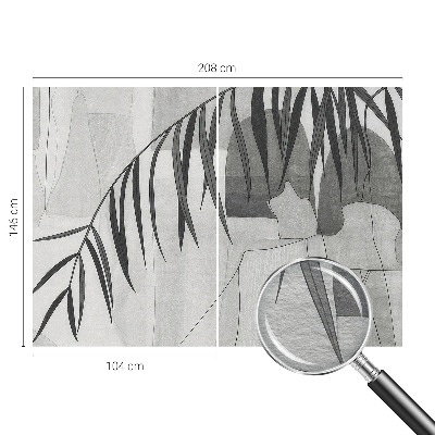 Flis fototapeta s motivom apstraktne palme
