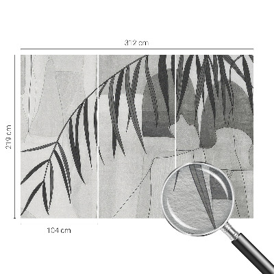Flis fototapeta s motivom apstraktne palme