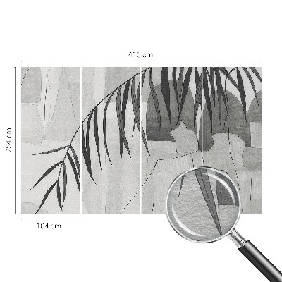 Flis fototapeta s motivom apstraktne palme