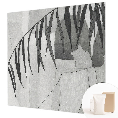 Flis fototapeta s motivom apstraktne palme